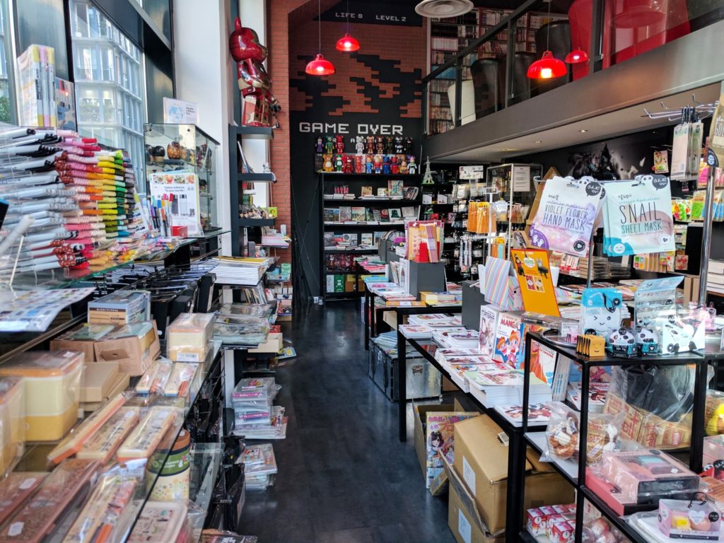 Présentation de la librairie Manga Space (75018 PARIS) 